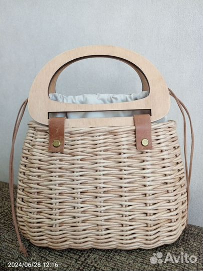 Сумка плетеная