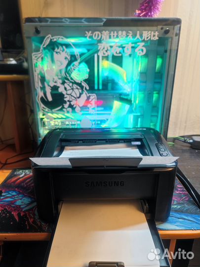 Принтер лазерный Samsung ML-1865 пробег 1200 стр