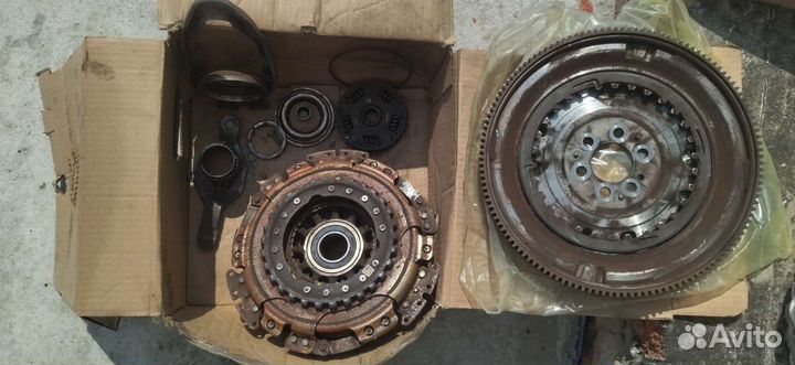 Сцепление dsg 7 dq200 + маховик