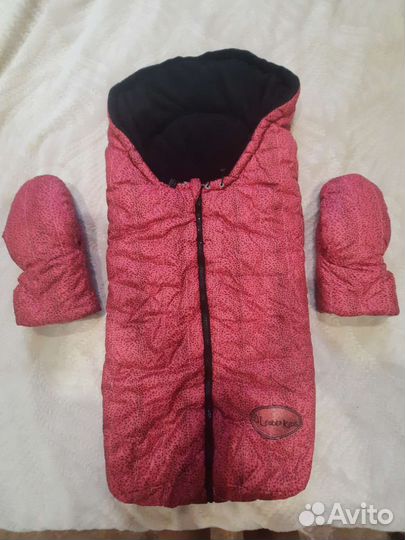 Зимний конверт в коляску