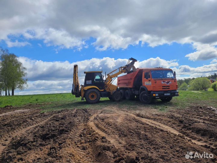 Камаз вывоз грунта