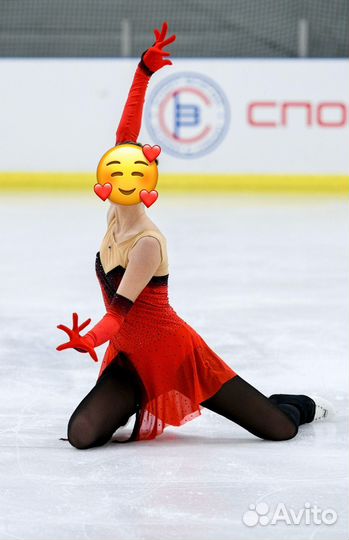 Платье для фигурного катания 160-170