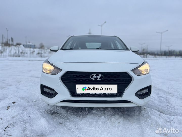 Hyundai Solaris 1.4 AT, 2017, 111 390 км