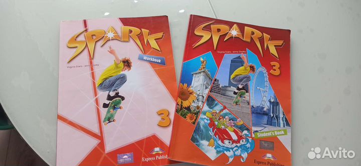 Учебник,рабочая тетрадь английскому языку Spark 3