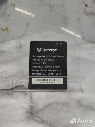 Батарея BAT акб Prestigio PSP5453 DUO 6.29Wh 3.7V