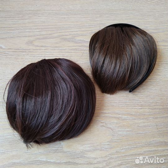 Накладная чёлка, разные цвета, новые