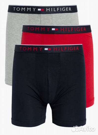 Трусы боксеры Tommy Hilfiger оригинал L (3 pack)
