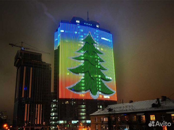 Светодиодный Медиафасад