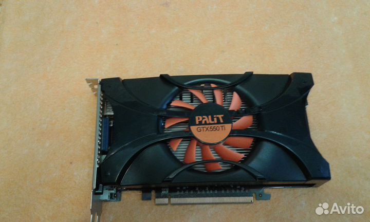 Видеокарта palit GTX 550 TI 1GB gddr5