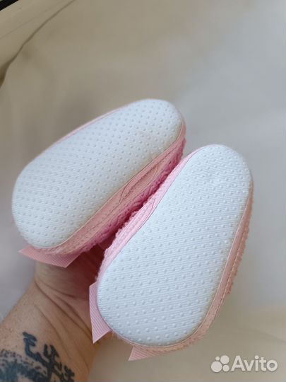 Пинетки для девочки нарядные