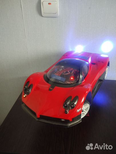 Кузов для rc модели 1/10 с блоком фар и подсветкой