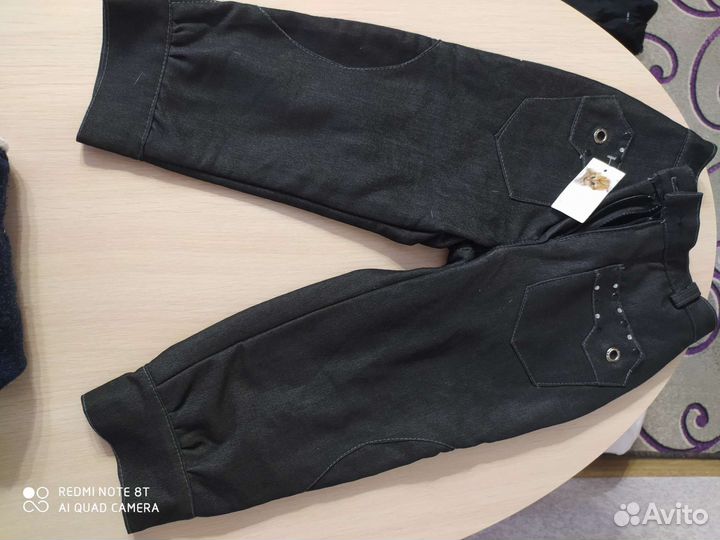 Джинсы для девочки 128-145