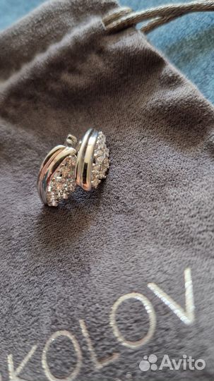 Серебряные серьги