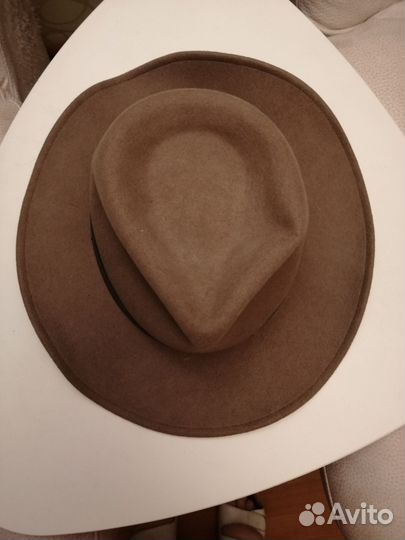 Шляпа мужская ковбойская 100 шерсть