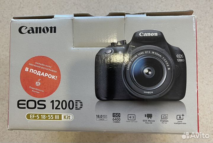 Canon EOS 1200d kit 18-55mm