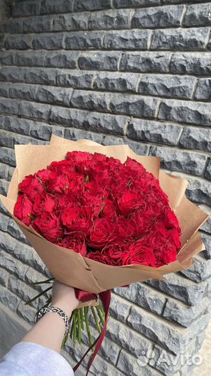 51 роза с доставкой Уфа