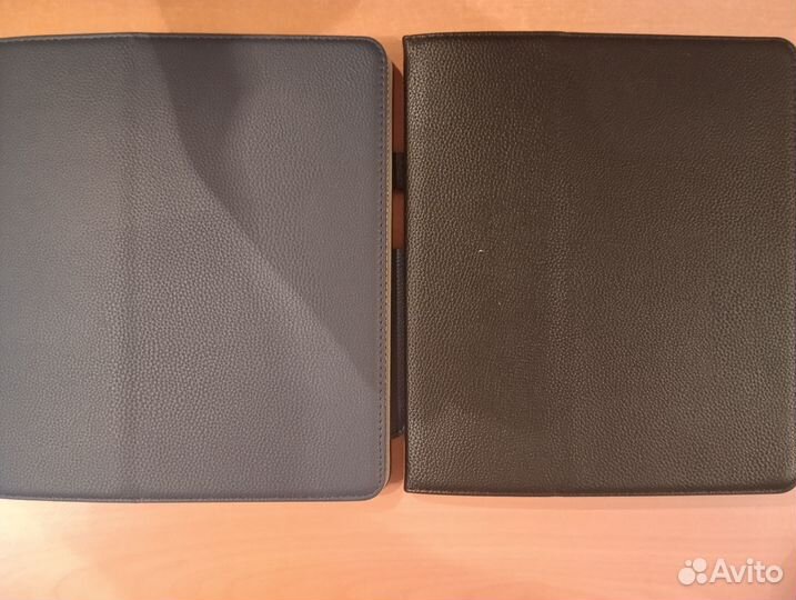 Кожаный чехол для Kindle Scribe Black/Blue