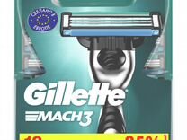 Gillette Сменные кассеты Mach3, 12 шт. #376371