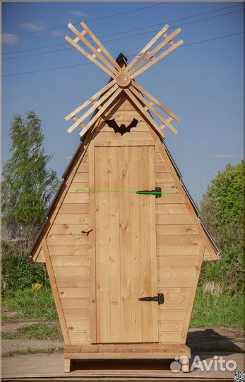 Дачный туалет с установкой HME557