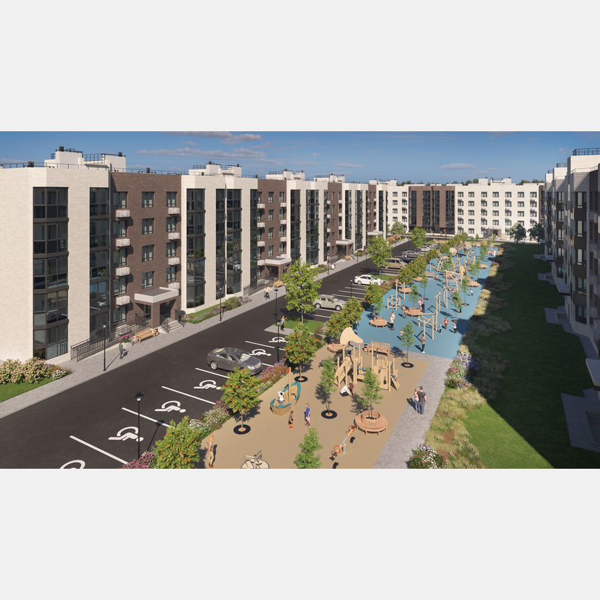 3-к. квартира, 91,5 м², 1/5 эт.