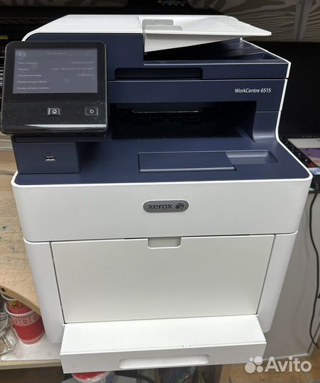 Мфу лазерное Xerox WorkCentre 6515N, цветн., A4