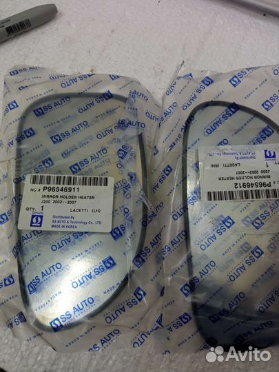 Зеркальный элемент, зеркало для chevrolet lacetti