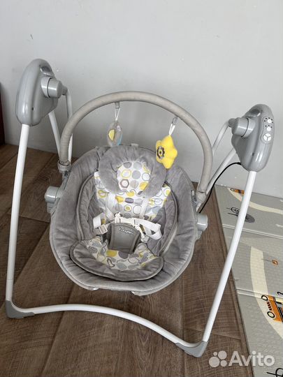 Детские электрические качели babytone