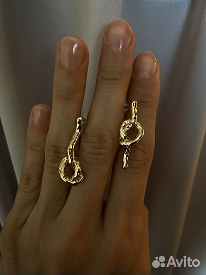 Серьги новые