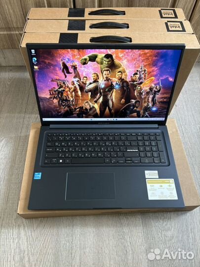 Asus vivobook 17 новые 2024 intel 12Gen