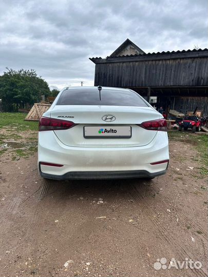 Hyundai Solaris 1.4 AT, 2018, 222 000 км