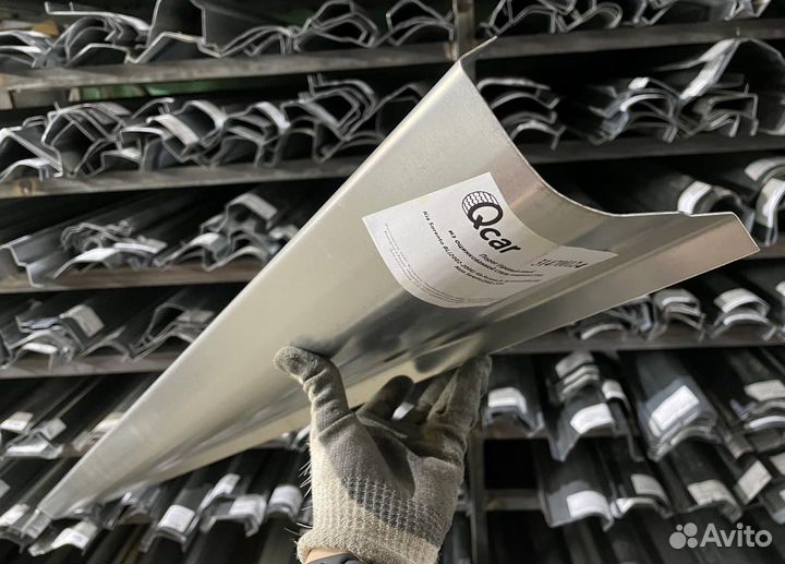 Порог Kia Sorento BL 2002-2009 (0,8мм)