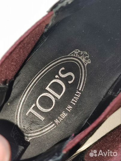 Женские ботинки Tod's челси