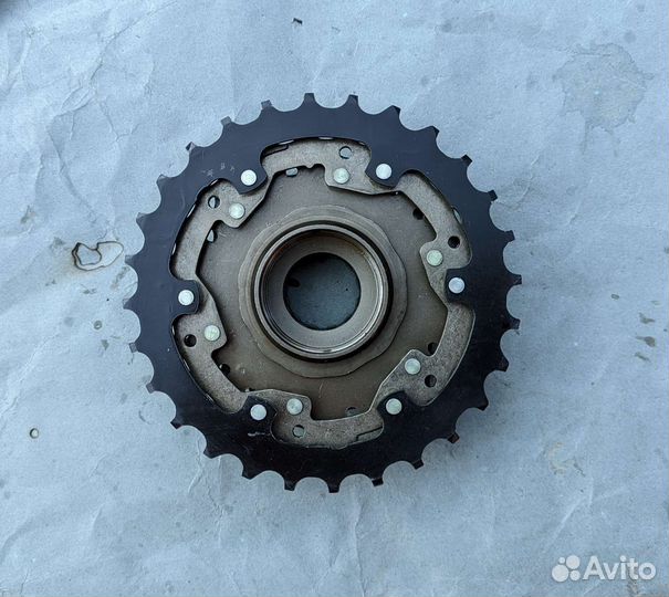 Трещотка Shimano MF-TZ500, 7 скоростей, 14-28T