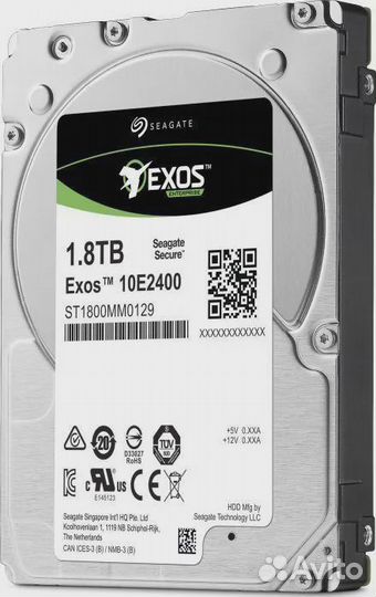 Серверный жёсткий диск, HDD, Seagate, ST1800MM0129, SAS, 2,5