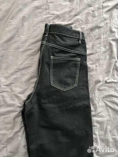Джинсы черные y2k