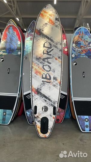 SUP (сап) доска raidex I board 11’ (332см) «mramor