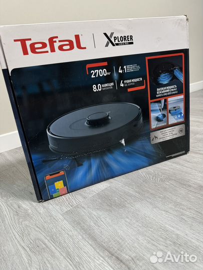 Робот пылесос бу tefal x-plorer serie 75s