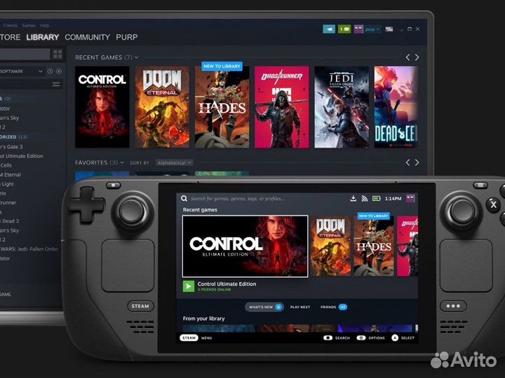 Steam Deck 64/256/512 GB Новые