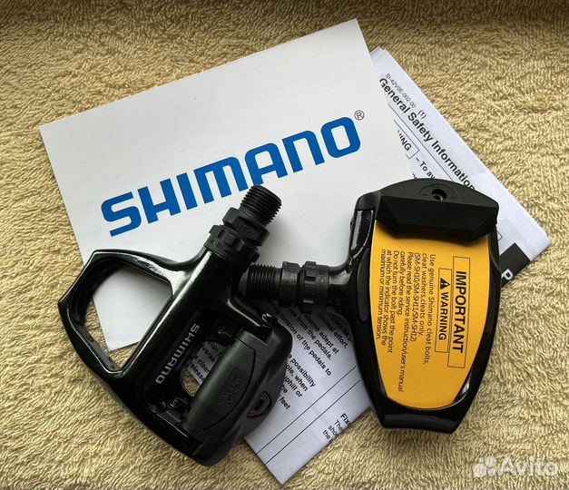 Контактные педали shimano