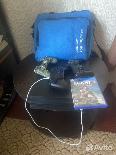 Sony playstation 4 ps4 pro 1tb с дисками