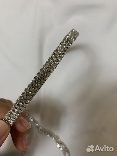 Ободок со стразами