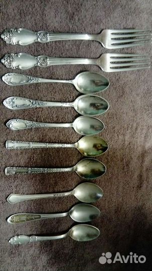 Мельхиоровые ложки СССР