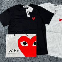 Футболка comme des garcons cdg (basic)