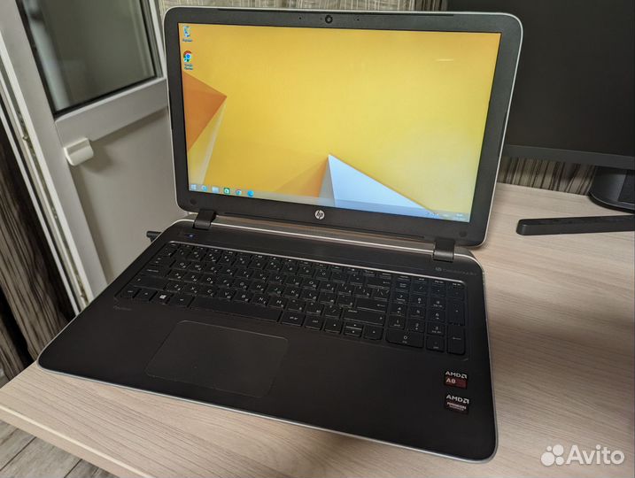 Игровой HP 4 ядра/R7 M260(2 гб) /240 SSD/8 RAM