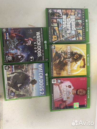Диски на Xbox One