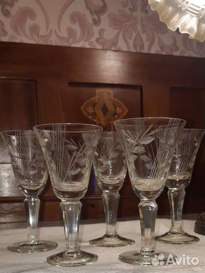 Рюмки старинные, винтаж СССР