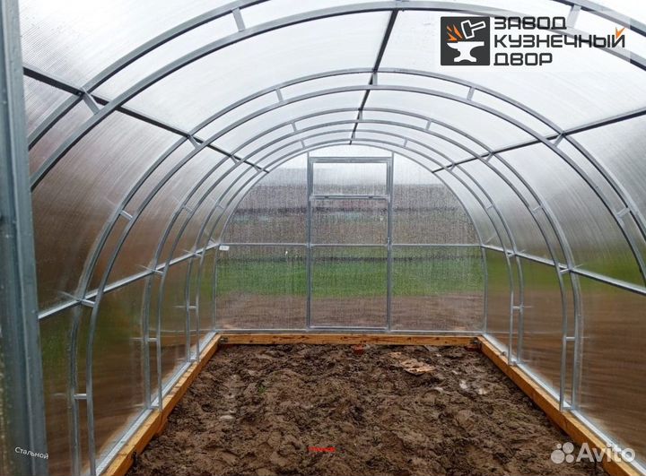 Теплица с сборкой 3х6