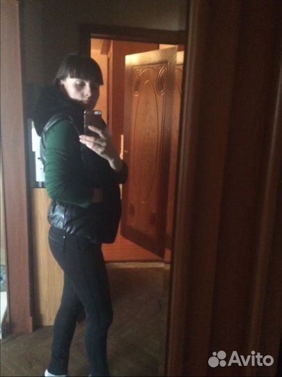 Жилет кожаный, очень теплый