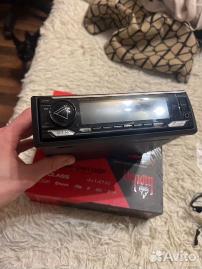 Автомагнитола Aura Venom d41dsp 4x141W