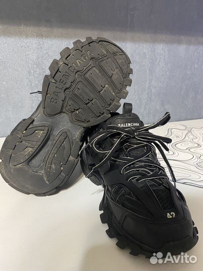 Кроссовки balenciaga track black 42